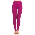 Women's 100% Merino Wool Midweight Base Layer Bottoms - Thermal Underwear - No Itch Renewable Fabric - Radiant Violet - Medium