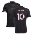 Sports Soccer Football Home away training team club kit Jersey T-Shirt (Kid's, Boy's & Men) G8002 (MES_XBTO_BLK,28)