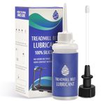 Premium 100% Silicone Lube 4 Ounces for Treadmill Belt Lubrication, Easy to Apply Lubricant Oil, Suitable for Nearly All Type of Treadmills，Treadmill Belt Lubricant Kit Application Tube, 1Pcs