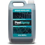EFA International Peppermint Spider PestSpray, Peppermint Oil Repellent, Spider Deterrent, Suitable Indoor & Outdoor Use, Natural Repellent Spray (4.5L - XL Refill)