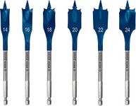 Bosch Professional 6-Piece Wood Drill Bit Set 14/16 / 18/20 / 22 / 24mm