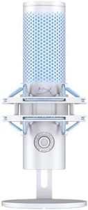 HyperX Quadcast 2 Frost – USB Microphone for Gaming, Streaming and Podcasting, with On-Board Controls, LED Lighting, Removable Shock Mount