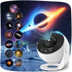 Mexllex Planetarium Star Projector PRO 2026, Premium 13-in-1 Galaxy Projector with 13 Space Discs, Upgraded Brighter Lens, Wider Ceiling Projection, StarryNight Light for Kids Adults Bedroom