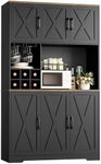 HOSTACK Kitchen Pantry Storage Cabi