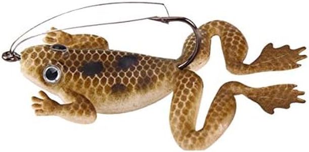 Nema Frog Soft Bait Fishing Lure -Brown-Pack of 4