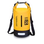 Dry Bag 5L/10L/20L/30L Wet Bag Waterproof Bag with Phone Pouch Double Shoulder Strap Backpack for Travelling Fishing Cycling Kayaking Swimming Boating Beach