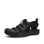 KEEN Women's Newport H2 Sandal, Triple Black, 7 UK