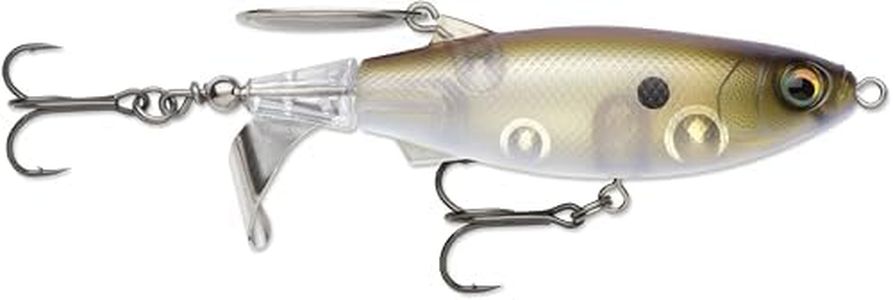 Rapala Clap Tail 110 Topwater Lure, Surface Hard Bait, Bass Fishing Lure, Loud Clacking Tail Action, 4-3/8", Matte Shad