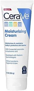 CeraVe Baby Cream | Gentle Moisturizing Cream with Ceramides | Fragrance, Paraben, Dye & Phthalates Free | Rich & Non-Greasy Feel | Gentle Baby Skin Care | 8 Ounce