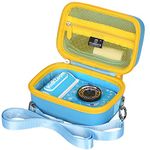 Tourmate Kids Instant Camera Case for VTech KidiZoom PrintCam, Travel Storage Shell for VTech KidiZoom PrintCam Refill Paper Pack Accessories (Case Only, Blue)