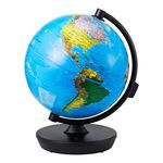 Globe 3 in 1 Illuminated Smart World Globe with Built-in Augmented Reality Technology, Earth by Day, Constellations by Night, AR App Experience, Adventure and Discovery, Educational Gift for Child