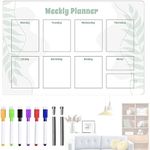 Weekly Planner Board for Wall | 12 