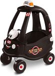 Little Tikes Black Cab Cozy Coupe Car - Ride-On with Real Working Horn, Clicking Ignition Switch, & Fuel Cap