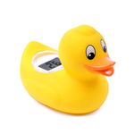 TensCare Digi Duckling Digital Water LCD Thermometer and Baby Bath Time Toy, yellow , Pack of 1