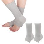 Bamboo Compression Socks Neuropathy Socks Anti Fatigue Sleeping Foot Sleeves Pain Relief Ankle Support Plantar Fasciitis Socks 2 Pairs