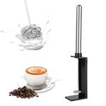 Marstey Milk Frother, Milk Frother Handheld, Powerful Milk Frother, Portable Drink Mixer, Handled Whisk Electric, for Cappuccino, Frappe, Matcha, Hot Chocolate