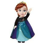 Frozen 2 Anna Doll In Ionic Epilogue Outfit, Pair of Shoes and earrings Included - 14-Inch Anna Doll - Perfect Doll for Any 2 Anna Fan! For Girls Ages 3+