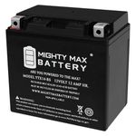 YTX14-BS - 12V 12AH 200 Cca - SLA Power Sport Battery - Mighty Max Battery Brand Product