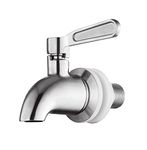 hgzaccompany Stainless Steel Spigot For Drink Dispenser, Replacement Metal Spigot For Beverage Dispenser, Water Dispenser Faucet, Food Grade Metal Spout