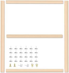 Falling in Art DIY Canvas Stretcher Bars, 24 x 36 Canvas Framing Kit, Wood Stretcher Frames for Canvas Paintings, Posters, and Prints