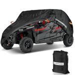 NEVERLAND UTV Cover Heavy Waterproof Oxford Cloth Compatible with Polaris RZR Yamaha Can-Am Defender Kawasaki Ranger Cover 4 Seater (Up to 169")