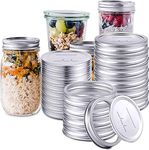 Canning Lids and Canning Rings Set,