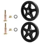 Parts Camp Push Mower Wheel kits 10 inch Wheels for Push Mower(Set of 2)