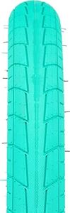 Salt BMX Bicycle Tire, Tracer Tire, Street Ride, 18" x 2.2", 65psi Teal