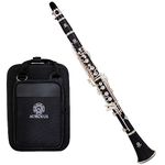 Aurosus DC-7 Plateau Mechanism - Covered holes 17 Keys clarinets for play outdoors in winter, For players with very small hands Players closed hole clarinet with hand handicaps