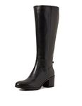 Geox Women's D New Asheel D Boots, Black, 4 UK