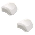 Intex PureSpa Cushioned Foam Headrest Pillow Hot Tub Spa Accessory, White 2 Pack