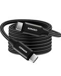 NIMASO USB C to USB C 3.1 Gen2 Fast Charge Video Cable(6.6ft/2m), 100W 5A 10Gbps Fast Data Transfer, 4K Video Output for iPhone 15/15Pro,Samsung Galaxy S23/S22,iPad Pro 11/12.9,iPad mini 6,Macbook Pro