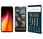 GlassVerse D+ Matte Tempered Glass With 18H Hardness For Redmi Note 8 Smartphone(Pack Of 1)With Free Installation Kit. Full Screen Coverage. If Received Damaged-6.3 Inch