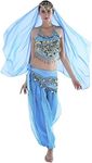 Seawhisper Jasmine Costume for Women Belly Dancer Costumes for Women