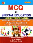 MCQ In Special Education Question Bank [Paperback] Dr.Vinod Kumar Jain; Dr.K.sridevi and K.Srinivas Reddy