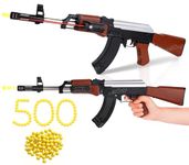 Zest 4 Toyz Ak 47 Toy Shooting Gun for Kids with Laser Light with 500 Bullets Sniper Guns/Rifle Guns/Machine Gun Toy