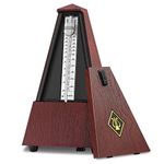 Donner Mechanical Metronome DPM-1 For Guitar Piano Drum Violin Plastic Wooden Red