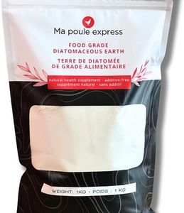 FOOD GRADE DIATOMACEOUS EARTH - 1 Kg (2.2 lb)