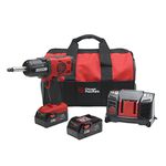 Chicago Pneumatic CP8849-2, 1/2" Cordless Impact Wrench Kit with (2) 6.0Ah Batteries, Charger and Soft Travel Bag, 2" Extended Anvil Complete Power Tool Kit