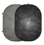 Kate Collapsible Backdrop Grey&Blac