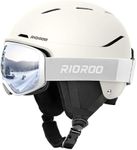 RIOROO Ski Helmet & Goggles Set, Sn