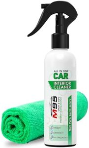 M95 Car Interior Cleaner, All in one, Citrus Scent, Removes Stains, Frozen Dirt & Germs, for Leather Seats, Plastics, Rubber and Roof, Skin Friendly, for all Car Interior and Seat Cleaner.