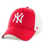 47 Brand Snapback Cap - BRANSON New York Yankees red