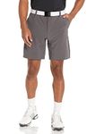 Mossy Oak Men's Standard, Dry Fit, Stretch Golf Shorts, Charcoal, X-Large
