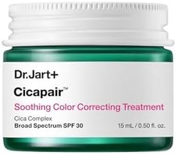 Dr.Jart+ Cicapair Soothing Colour Correcting Treatment SPF 30 with Centella Asiatica Extracts | cc cream | Rosacea Treatment | Korean Skin Care, 15 ml