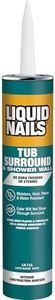 Liquid Nails - LN715 LIQUID NAILS LN-715 Tub Surround and Shower Adhesive (Low VOC) (10-Ounce)