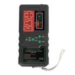 Relay Tester, 12/24V Compact Cordless Automotive Diagnostic Pro Tester, Relay Test Jumper with LED Display, Equipped with 2 Batteies & Plug for Car Motorcycle Relay Detection