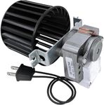 S97009796 Bathroom Fan Motor Assembly for Broan Nutone Bulb Ceiling Heater 164-E/G/J/K/L/M & 162-E/G/J/K/L/M Bath Fan Motor Blower Replacement Parts 97009796, S97009758, S99080280