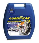 Goodyear 77932 12 mm Passenger Car Snow Chains for SUV, Vans, Motorhomes, TUV and ONORM Approved, Size 230