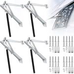 Automatic Roof Vent Opener Dual Spring Greenhouse Accessories Solar Heat Sensitive Automatic Greenhouse Window Opener Replacement Greenhouse Vent Opener Greenhouse Opener for Ventilation (2 Pcs)